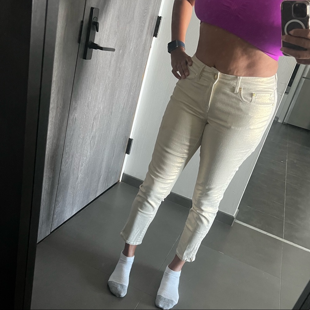 C Wonder pale gold jeans sz 29